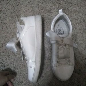 White women's sneakers